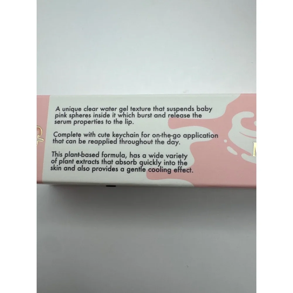 PLouise Silky Serum Peach Spirit & Stay Shining Lip Oil Peach‎ Paradise Keychain